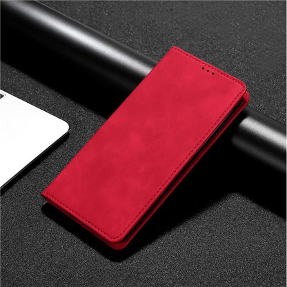 For Huawei Pura 70 Ultra Skin Feel Magnetic Leather Phone Case(Red) - Huawei Cases by PMC Jewellery | Online Shopping South Africa | PMC Jewellery | Buy Now Pay Later Mobicred