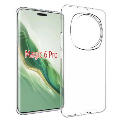 For Honor Magic6 Pro 5G Waterproof Texture TPU Phone Case(Transparent) - Honor Cases by PMC Jewellery | Online Shopping South Africa | PMC Jewellery | Buy Now Pay Later Mobicred