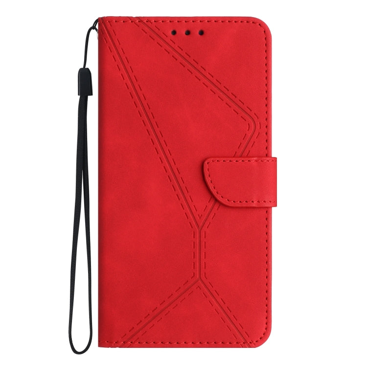 For Motorola Moto E22S / G22 4G Stitching Embossed Leather Phone Case(Red) - free shipping - PMC TechLife - Order now!