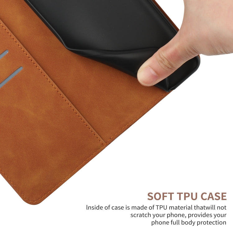 For Motorola Moto E14 Stitching Embossed Leather Phone Case(Brown) - free shipping - PMC TechLife - Order now!