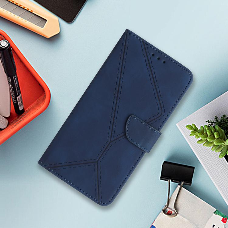 For Motorola Edge 60 Pro Stitching Embossed Leather Phone Case(Blue) - free shipping - PMC TechLife - Order now!