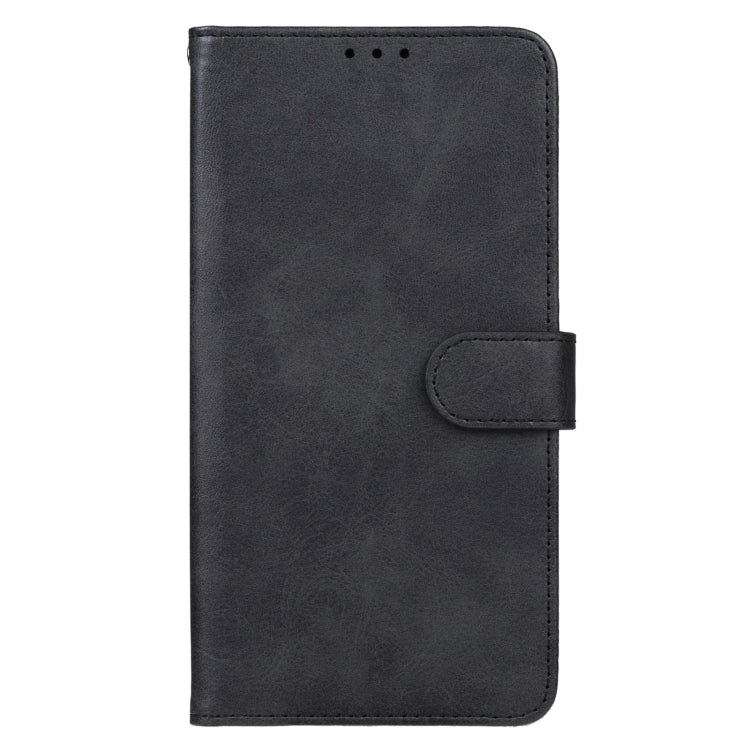 For Xiaomi Redmi 12 5G Leather Phone Case(Black) - Xiaomi Cases by PMC Jewellery | Online Shopping South Africa | PMC Jewellery | Buy Now Pay Later Mobicred