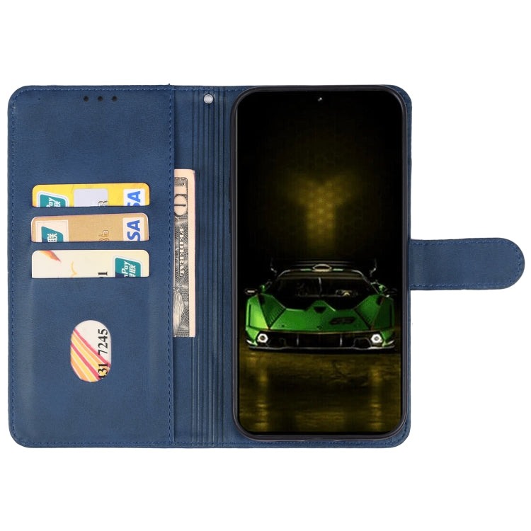 For Xiaomi Redmi K70 Pro Lamborghini Leather Phone Case(Blue) - Xiaomi Cases by PMC Jewellery | Online Shopping South Africa | PMC Jewellery | Buy Now Pay Later Mobicred