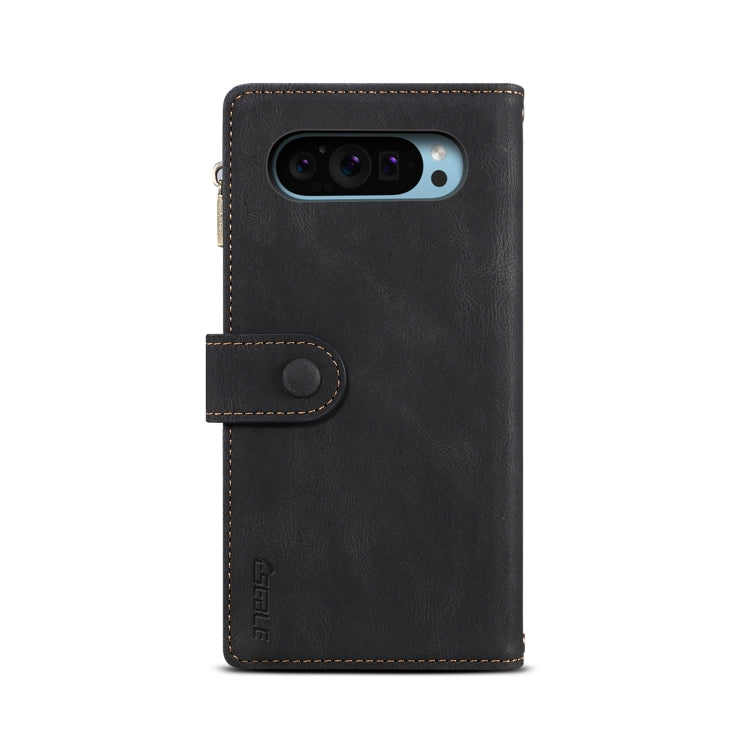 For Google Pixel 9 / 9 Pro ESEBLE Retro Frosted RFID Flip Leather Phone Case(Black) - Google Cases by ESEBLE | Online Shopping South Africa | PMC Jewellery | Buy Now Pay Later Mobicred