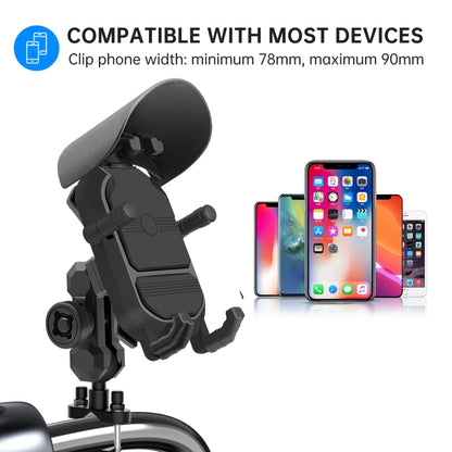 WUPP CS-1848A2 Motorcycle Shock Absorption Riding Phone Holder, Style:Handlebars - Holder by WUPP | Online Shopping South Africa | PMC Jewellery | Buy Now Pay Later Mobicred