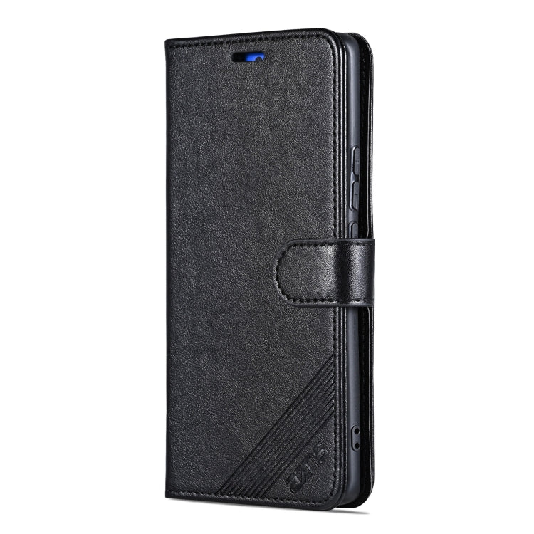 For vivo X200 Pro mini AZNS Sheepskin Texture Flip Leather Phone Case(Black) - X200 Pro mini Cases by AZNS | Online Shopping South Africa | PMC Jewellery | Buy Now Pay Later Mobicred