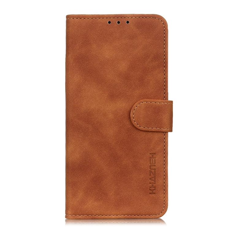 For Xiaomi Redmi K70 5G / K70 Pro 5G KHAZNEH Retro Texture Flip Leather Phone Case(Brown) - K70 Cases by PMC Jewellery | Online Shopping South Africa | PMC Jewellery | Buy Now Pay Later Mobicred