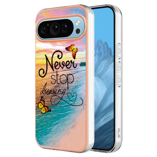 For Google Pixel 9 Pro XL Electroplating IMD TPU Phone Case(Dream Butterfly) - Google Cases by PMC Jewellery | Online Shopping South Africa | PMC Jewellery | Buy Now Pay Later Mobicred