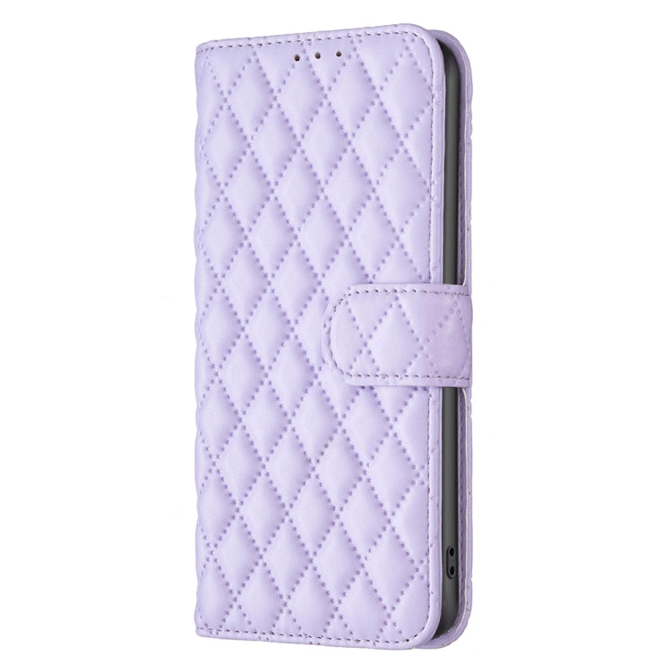 For Google Pixel 9 Pro Diamond Lattice Wallet Leather Flip Phone Case(Purple) - Google Cases by PMC Jewellery | Online Shopping South Africa | PMC Jewellery | Buy Now Pay Later Mobicred