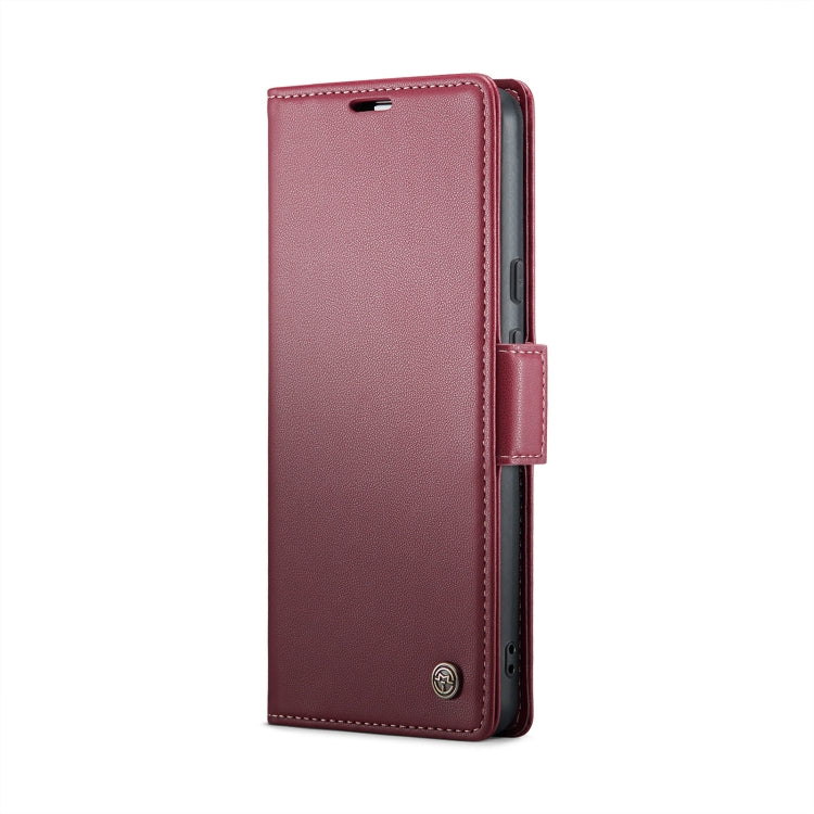 For Google Pixel 9 Pro XL CaseMe 023 Butterfly Buckle Litchi Texture RFID Anti-theft Leather Phone Case(Wine Red) - Google Cases by CaseMe | Online Shopping South Africa | PMC Jewellery | Buy Now Pay Later Mobicred