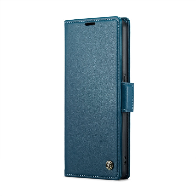 For OPPO F21 Pro 5G Globa/Reno8 Z Global CaseMe 023 Butterfly Buckle Litchi Texture RFID Anti-theft Leather Phone Case(Blue) - OPPO Cases by CaseMe | Online Shopping South Africa | PMC Jewellery | Buy Now Pay Later Mobicred