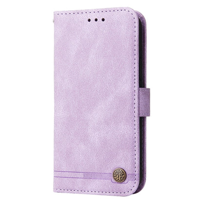 For Xiaomi Redmi K70 / K70 Pro Skin Feel Life Tree Metal Button Leather Phone Case(Purple) - K70 Pro Cases by PMC Jewellery | Online Shopping South Africa | PMC Jewellery | Buy Now Pay Later Mobicred