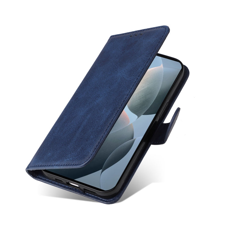 For Xiaomi Redmi K70 / K70 Pro Classic Calf Texture Flip Leather Phone Case(Blue) - K70 Pro Cases by PMC Jewellery | Online Shopping South Africa | PMC Jewellery | Buy Now Pay Later Mobicred