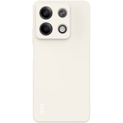 For Xiaomi Redmi Note 13 5G IMAK UC-4 Series Straight Edge TPU Soft Phone Case(White) - Note 13 Cases by imak | Online Shopping South Africa | PMC Jewellery