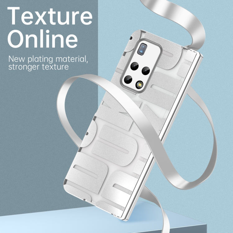 For Huawei Mate X2 Integrated Electroplating Folding Phone Case with Hinge(Tyrant Gold) - Huawei Cases by PMC TechLife | Online Shopping South Africa | PMC TechLife | Buy Now Pay Later Mobicred