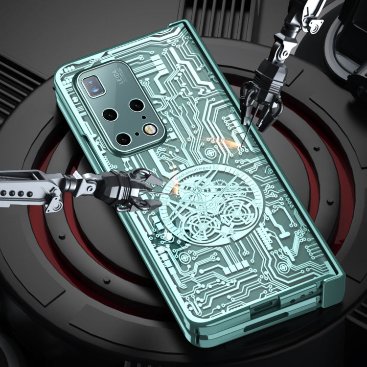 For Huawei Mate X2 Mechanical Legend Integrated Electroplating All-inclusive Phone Case(Black) - Huawei Cases by PMC TechLife | Online Shopping South Africa | PMC TechLife | Buy Now Pay Later Mobicred