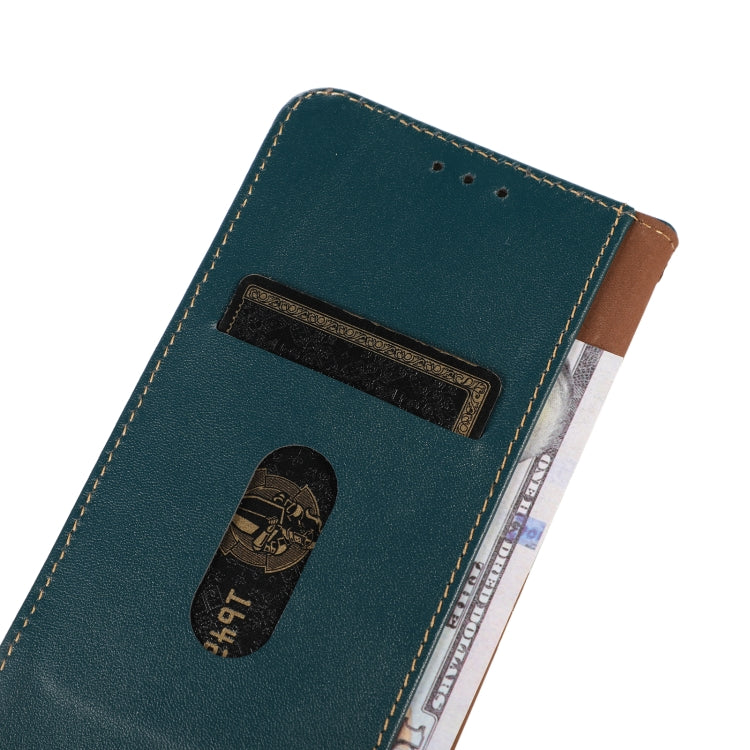 For iPhone 16 Pro Max KHAZNEH Nappa Top Layer Cowhide Leather Phone Case(Green) - free shipping - PMC TechLife - Order now!