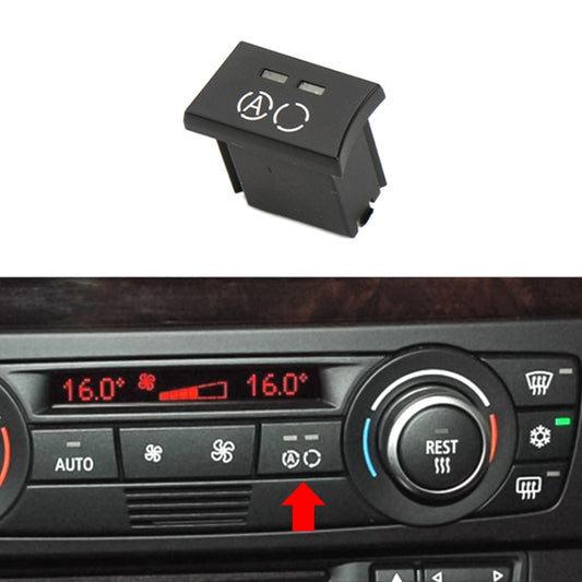 For BMW 1 Series / 3 Series / X1 / X3 Left Driving Car Air Conditioner Panel Switch Button A Key 64119320348-A2 - Car Switches by PMC Jewellery | Online Shopping South Africa | PMC Jewellery