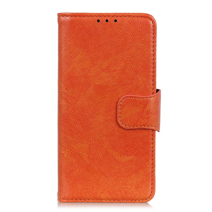 For iPhone 16 Pro Max Nappa Texture Leather Case(Orange) - iPhone 16 Pro Max Cases by PMC Jewellery | Online Shopping South Africa | PMC Jewellery | Buy Now Pay Later Mobicred