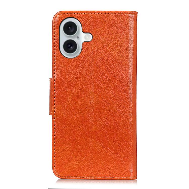 For iPhone 17 Nappa Texture Leather Case(Orange) - free shipping - PMc TechLife - Order now!