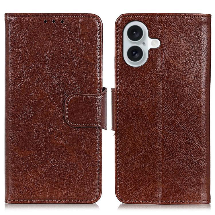 For iPhone 17 Nappa Texture Leather Case(Brown) - free shipping - PMc TechLife - Order now!