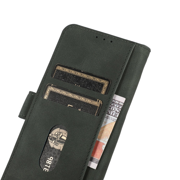 For iPhone 16 KHAZNEH Matte Texture Leather Phone Case(Green) - iPhone 16 Cases by PMC TechLife | Online Shopping South Africa | PMC TechLife | Buy Now Pay Later Mobicred