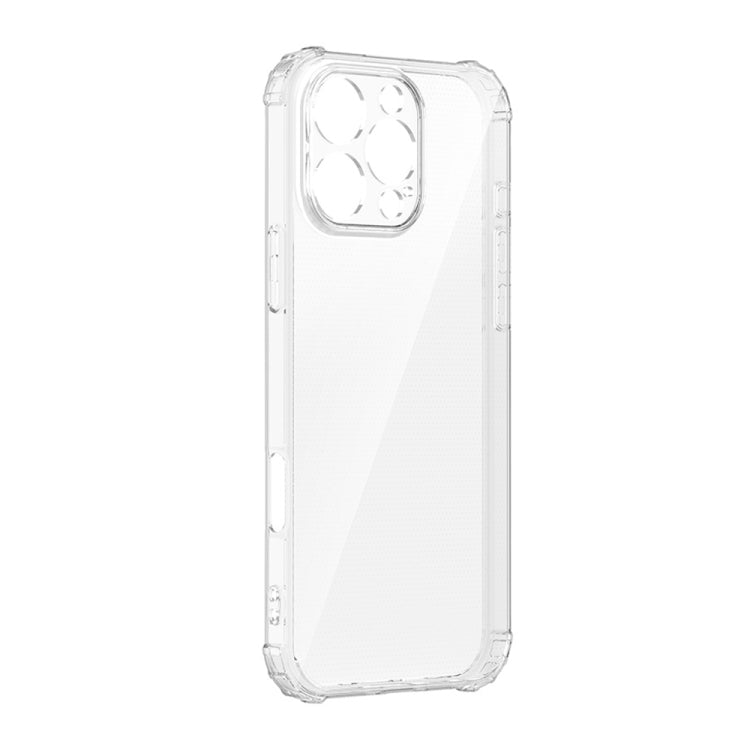 For iPhone 16 Pro Four-Corner Shockproof Clear TPU Phone Case(Transparent) - iPhone 16 Pro Cases by PMC Jewellery | Online Shopping South Africa | PMC Jewellery | Buy Now Pay Later Mobicred