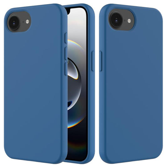 For iPhone 16e Solid Color Silicone Phone Case(Cobalt Blue) - iPhone 16e Cases by PMC Jewellery | Online Shopping South Africa | PMC Jewellery | Buy Now Pay Later Mobicred