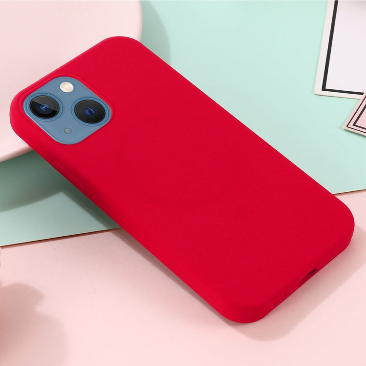 For iPhone 15 Plus Shockproof Silicone Magsafe Phone Case(Red) - iPhone 15 Plus Cases by PMC Jewellery | Online Shopping South Africa | PMC Jewellery