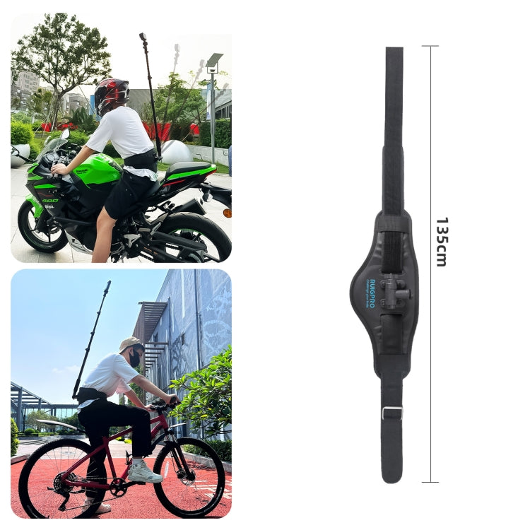 RUIGPRO Waist Belt Mount Strap With Phone Clamp - Chest Belt by RUIGPRO | Online Shopping South Africa | PMC TechLife | Buy Now Pay Later Mobicred