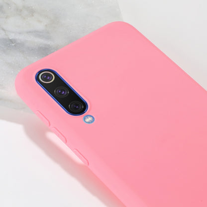 For Xiaomi Mi 9 SE Shockproof Frosted TPU Protective Case(Black) - Xiaomi Cases by PMC Jewellery | Online Shopping South Africa | PMC Jewellery