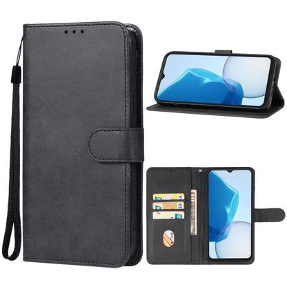 For DOOGEE N55 Leather Phone Case(Black) - Doogee Cases by PMC Jewellery | Online Shopping South Africa | PMC Jewellery | Buy Now Pay Later Mobicred