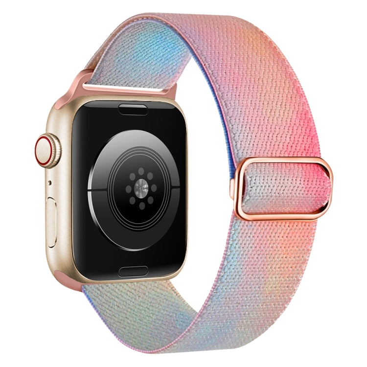 For Apple Watch 4 40mm Painted Pattern Nylon Replacement Watch Band(Symphony Aurora) - free shipping - PMc TechLife - Order now!