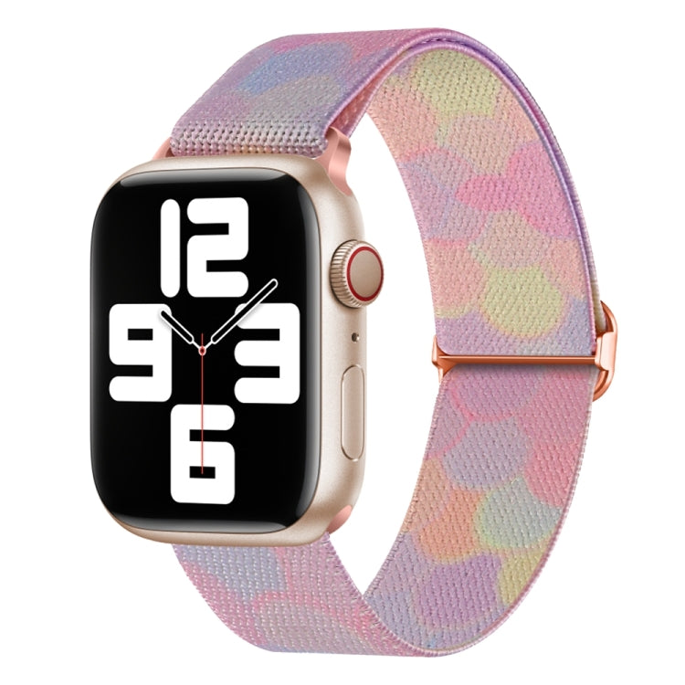 For Apple Watch 3 42mm Painted Pattern Nylon Replacement Watch Band(Symphony Bubbles) - free shipping - PMc TechLife - Order now!