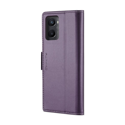 For Realme 9i 4G CaseMe 023 Butterfly Buckle Litchi Texture RFID Anti-theft Leather Phone Case(Pearly Purple) - Realme Cases by CaseMe | Online Shopping South Africa | PMC Jewellery | Buy Now Pay Later Mobicred