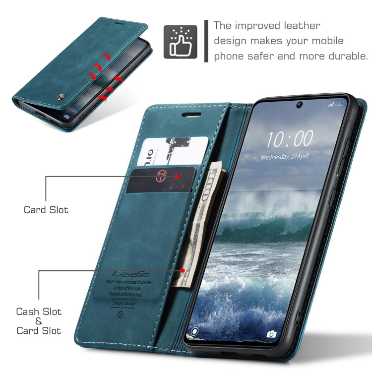 For Xiaomi Redmi Note 13 Pro 5G CaseMe 013 Multifunctional Horizontal Flip Leather Phone Case(Blue) - Xiaomi Cases by CaseMe | Online Shopping South Africa | PMC Jewellery | Buy Now Pay Later Mobicred