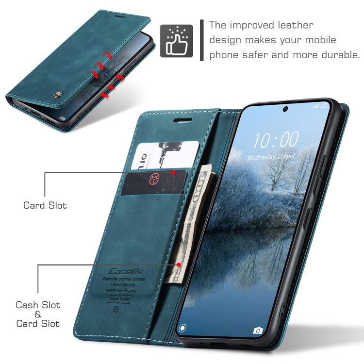 For Xiaomi Poco X6 Pro CaseMe 013 Multifunctional Horizontal Flip Leather Phone Case(Blue) - Xiaomi Cases by CaseMe | Online Shopping South Africa | PMC Jewellery | Buy Now Pay Later Mobicred