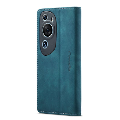 For Huawei P60 Art CaseMe 013 Multifunctional Horizontal Flip Leather Phone Case(Blue) - Huawei Cases by CaseMe | Online Shopping South Africa | PMC Jewellery | Buy Now Pay Later Mobicred