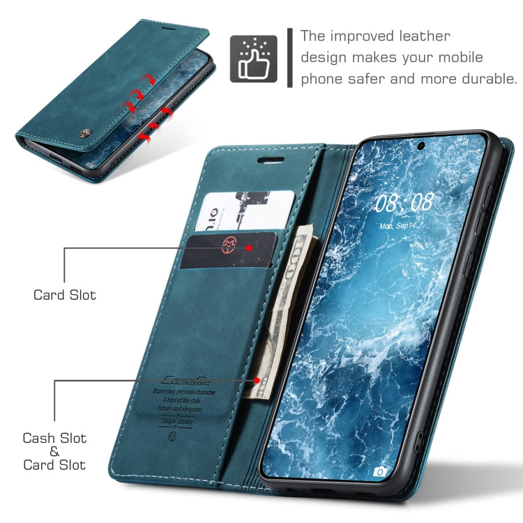 For Huawei Mate 60 CaseMe 013 Multifunctional Horizontal Flip Leather Phone Case(Blue) - Huawei Cases by CaseMe | Online Shopping South Africa | PMC Jewellery | Buy Now Pay Later Mobicred