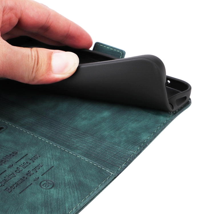 For iPhone 16 Pro BETOPNICE Dual-side Buckle Leather Phone Case(Green) - free shipping - PMC Jewellery - Order now!