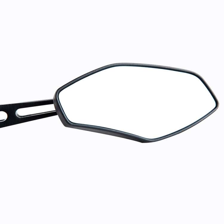 1Pair SF-062 Motorcycle Modified Rearview Mirror Reflective Mirror(Plating Silver) - Side Mirrors by PMC TechLife | Online Shopping South Africa | PMC TechLife | Buy Now Pay Later Mobicred