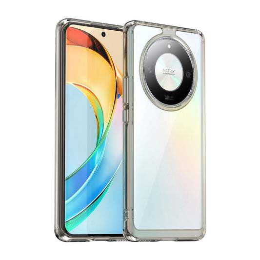 For Honor X50 GT Colorful Series Acrylic Hybrid TPU Phone Case(Transparent Grey) - Honor Cases by PMC Jewellery | Online Shopping South Africa | PMC Jewellery | Buy Now Pay Later Mobicred