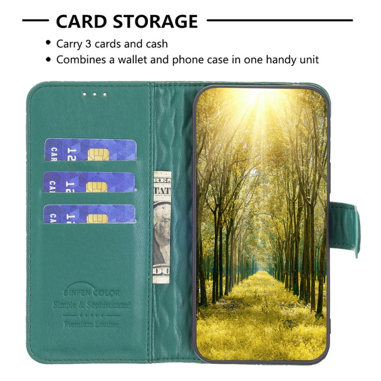 For iPhone 16 Plus Diamond Lattice Wallet Flip Leather Phone Case(Green) - iPhone 16 Plus Cases by PMC TechLife | Online Shopping South Africa | PMC TechLife | Buy Now Pay Later Mobicred