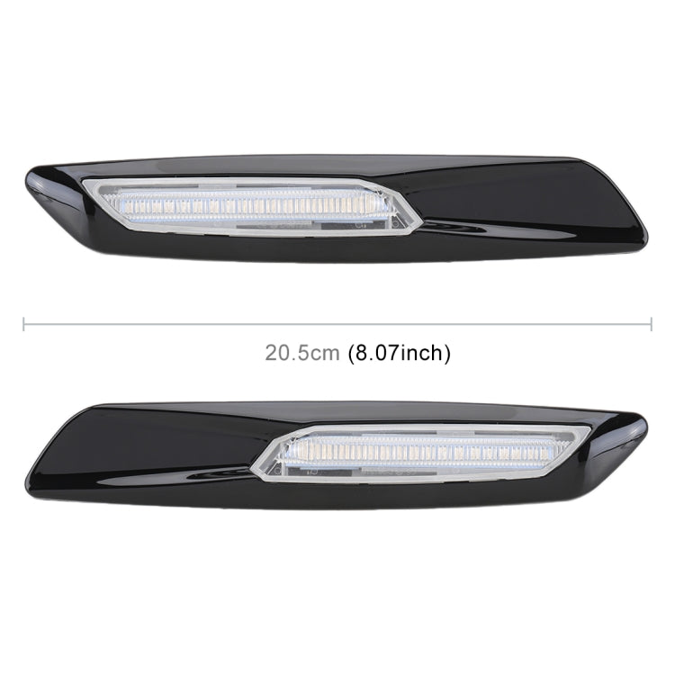 2 PCS Car Fender Light  LED Leaf Board Side DC12V / 1.7W for BMW, Yellow Light, Style:C - Arrow Turn Lights by PMC TechLife | Online Shopping South Africa | PMC TechLife | Buy Now Pay Later Mobicred