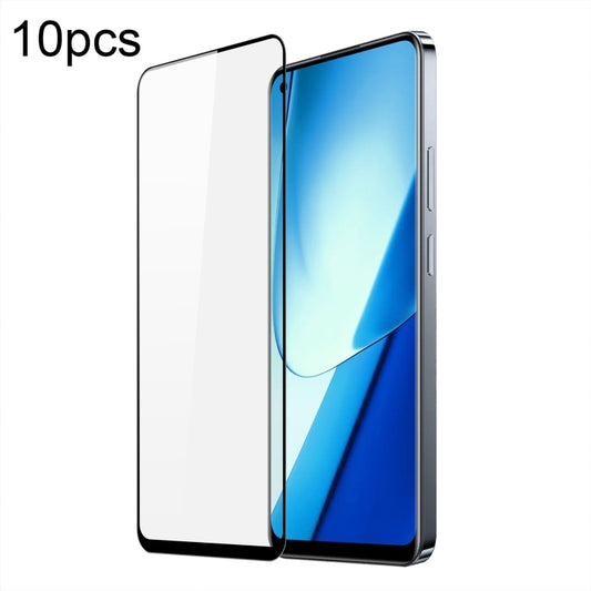 For Realme 11 10pcs DUX DUCIS 0.33mm 9H Medium Alumina Tempered Glass Film - Realme Tempered Glass by DUX DUCIS | Online Shopping South Africa | PMC Jewellery | Buy Now Pay Later Mobicred