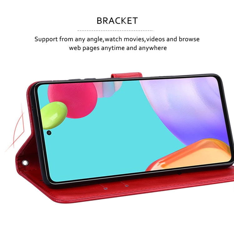 For Xiaomi Redmi Note 12 5G Global/Poco X5 Rose Embossed Flip PU Leather Phone Case(Red) - free shipping - PMC TechLife - Order now!
