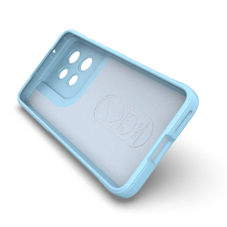 For Motorola Edge 50 Neo Magic Shield TPU + Flannel Phone Case(Dark Blue) - free shipping - PMC TechLife - Order now!