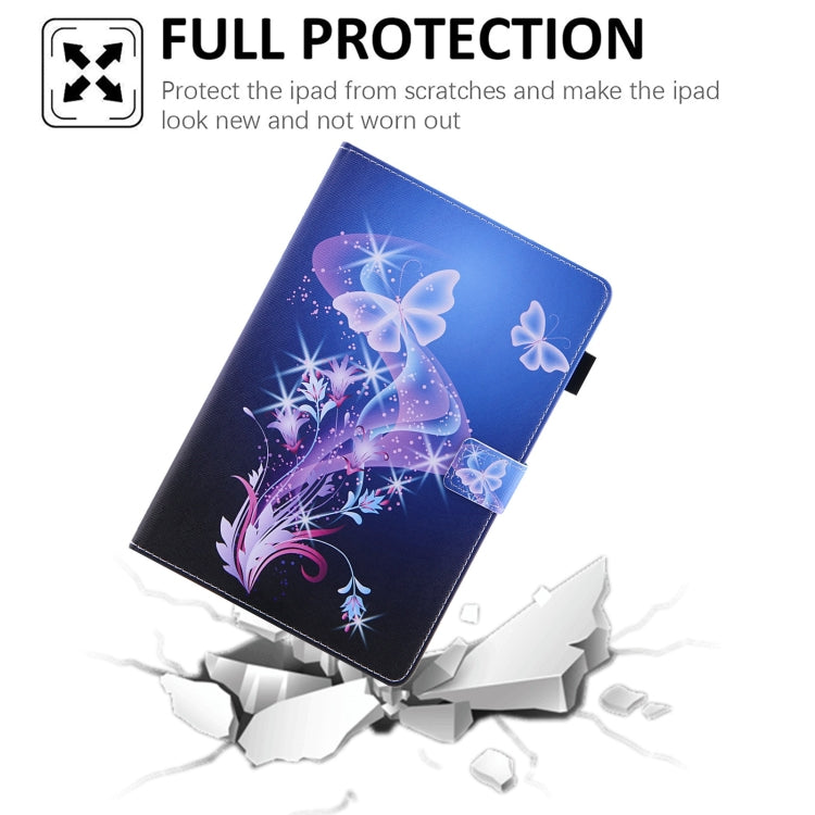 For Amazon Fire Max 11 2023 Colored Drawing Smart Leather Tablet Case(Fantasy Butterfly) - Amazon by PMC TechLife | Online Shopping South Africa | PMC TechLife | Buy Now Pay Later Mobicred