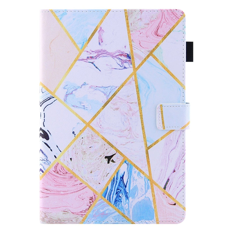 For Amazon Fire Max 11 2023 Colored Drawing Leather Smart Tablet Case(Geometric Marble) - free shipping - PMC TechLife - Order now!