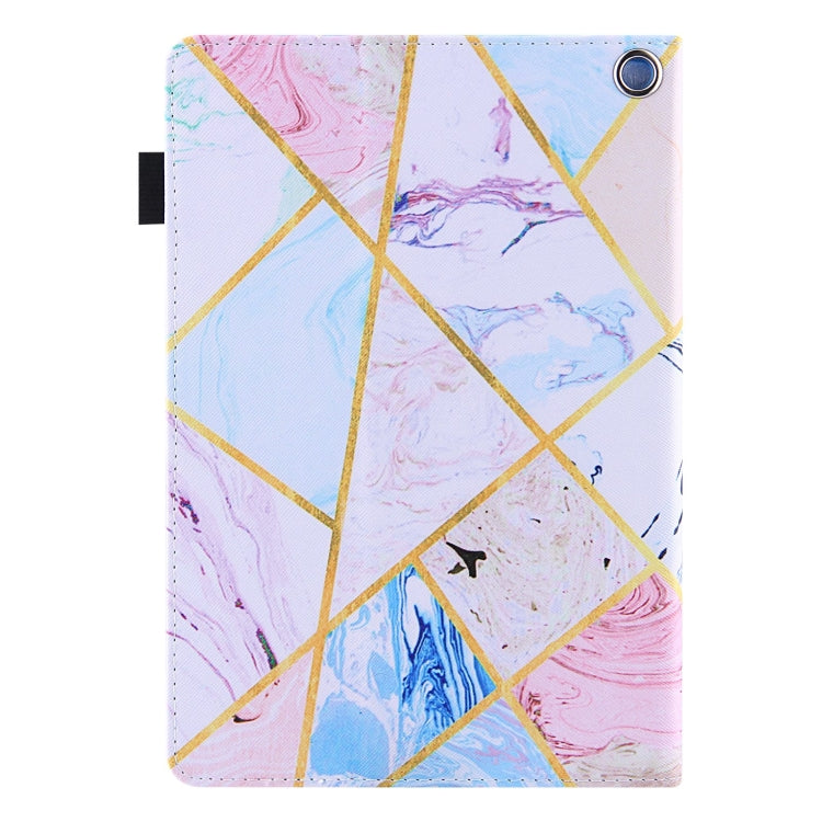 For Amazon Fire Max 11 2023 Colored Drawing Leather Smart Tablet Case(Geometric Marble) - free shipping - PMC TechLife - Order now!